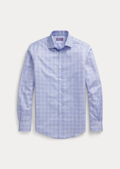 Ralph Lauren Glen Plaid Twill Skjorter Herre Danmark (PWXYS7950)